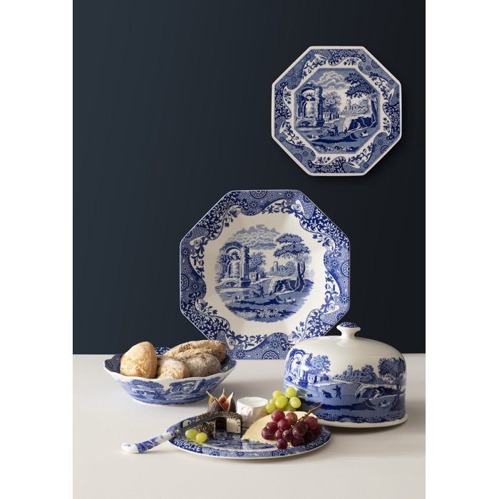 Spode Blue Italian Salad Bowl & Reviews Birch Lane